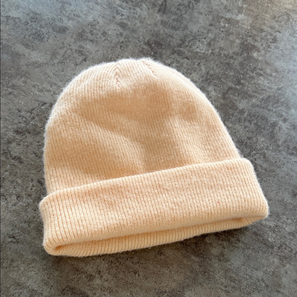 ALO Yoga Tan Knit Beanie - Picture 3 of 3